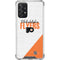 NHL Philadelphia Flyers Script Galaxy A72 5G Clear Case